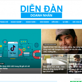web diễn đàn doanh nhân