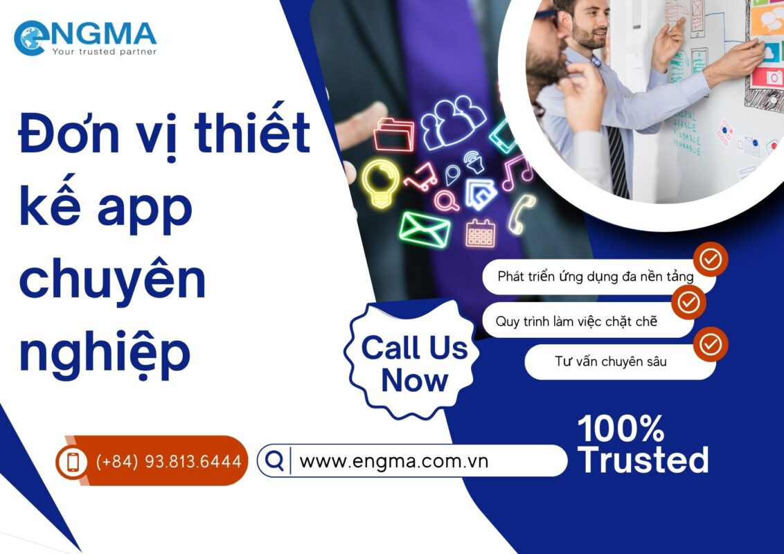 Đơn vị thiết kế app chuyên nghiệp