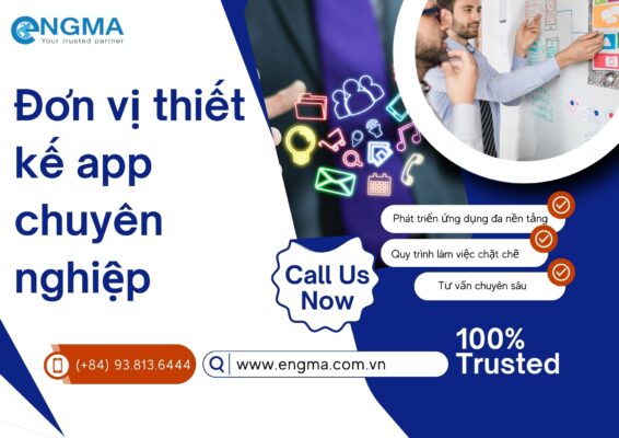 Đơn vị thiết kế app chuyên nghiệp